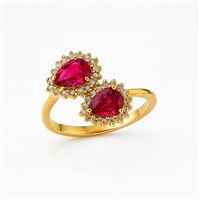 Anello Idee Preziose dal 1987 Donna in Oro giallo Zircone IP.AK18G/18 - IP.AK18G/18